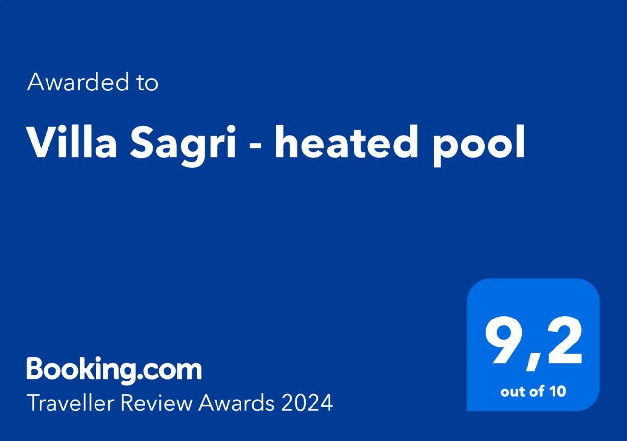 Villa Sagri - Heated Pool Zagrici Luaran gambar